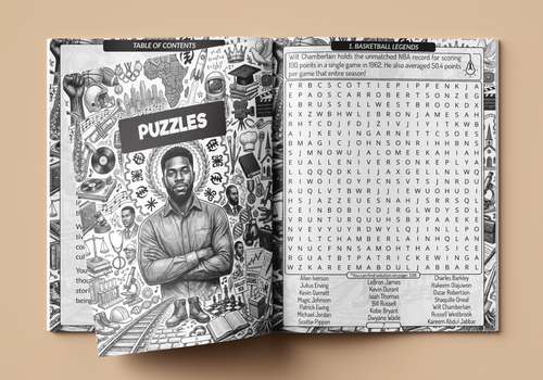 Black Men Word Search
